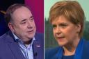 Former first ministers Alex Salmond and Nicola Sturgeon