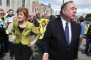 Former first ministers Nicola Sturgeon and Alex Salmond