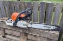 It's Stihl’s highest-performing saw in the 60 cc range