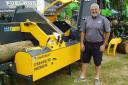 Jeremy Slatem, a friendly face on the Fuelwood stand.