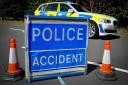 Police were called to a crash near Churchstoke