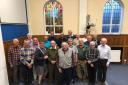 Ray Taylor with Hexham Male Voice Choir