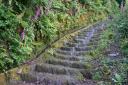 The Roman Steps in Machynlleth.