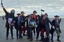 The group of pirates took to the Island last month (Saturday, October 26 and Sunday, October 27)