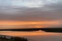 A picture by Gillian Duthie of Skinburness Marsh