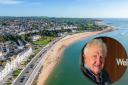 Cllr Geoff Jung is in charge of the Exmouth Beach Management Plan