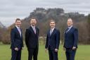 Martin Waite of Shepherd, Alan Crooks of Whyte & Barrie, Ian Fergusson of Shepherd, and John Leighton of Whyte & Barrie