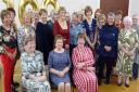 Forden WI members celebrating 100 years of the group.