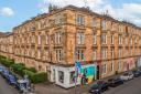 This Shawlands property is located next to Pollokshaws Road in Glasgow