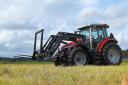 N-series Quicke with bale fork