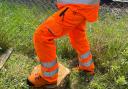 The Pfanner Arborist Chainsaw Trouser in type C (all-round protection) is designed for working at heights