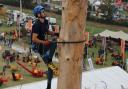 Husqvarna's 25m World Poleclimbing Championships was, as always, an APF highlight