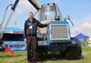 Sales manager Petr Sladek with the LVS 520 forwarder