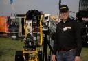 Michel Gierkink, CEO of GMT Equipment, on the Field and Forest Machinery stand.