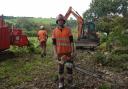 Tomos is now a qualified climbing arborist, leading a team of his own.