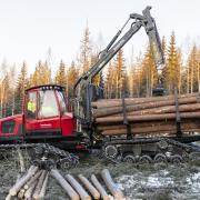 The Centipede concept forwarder is being put to work in Sweden’s forests.