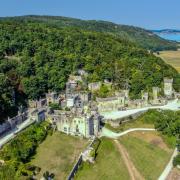 Camera Club member Carl Bishop took this drone shot of Gwrych Castle and the surrounding woodland.