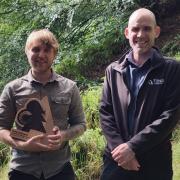 Bangor University’s Gregory Adamson received this year’s Tilhill Phil Johnson Memorial Award