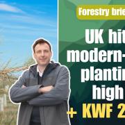 The UK hit a modern-day planting high in 2024; Alexander Eschlböck-Kumschier of Eschlböck, one of the leading exhibitors at 2024's KWF Tagung