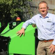 David Blackwood took up the position in July. Here he is pictured at Northern Irish dealer M Large's recent open day