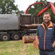 Doyle Machinery's area sales manager Rory Palmer.