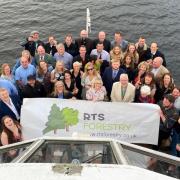 RTS Forestry marked its 40th anniversary with a celebration on Loch Lomond.