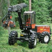 The Valmet 901 heralded a new era in mechanised forestry