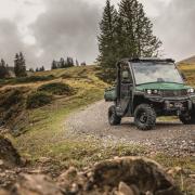 The UTV is powered by a 22.8 hp engine, boasts a fuel tank capacity of 42.4 litres, and can sit three people. 