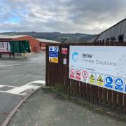 BSW Timber Solutions sawmill in Welshpool.