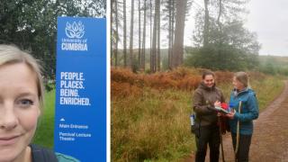 Lucy Phillips splits her time between her role at Scottish Woodlands and the NSF’s Professional Forester Degree Apprenticeship.