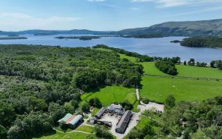 The Cashel Estate is on the east shore of the loch