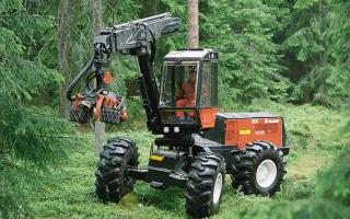 The Valmet 901 heralded a new era in mechanised forestry